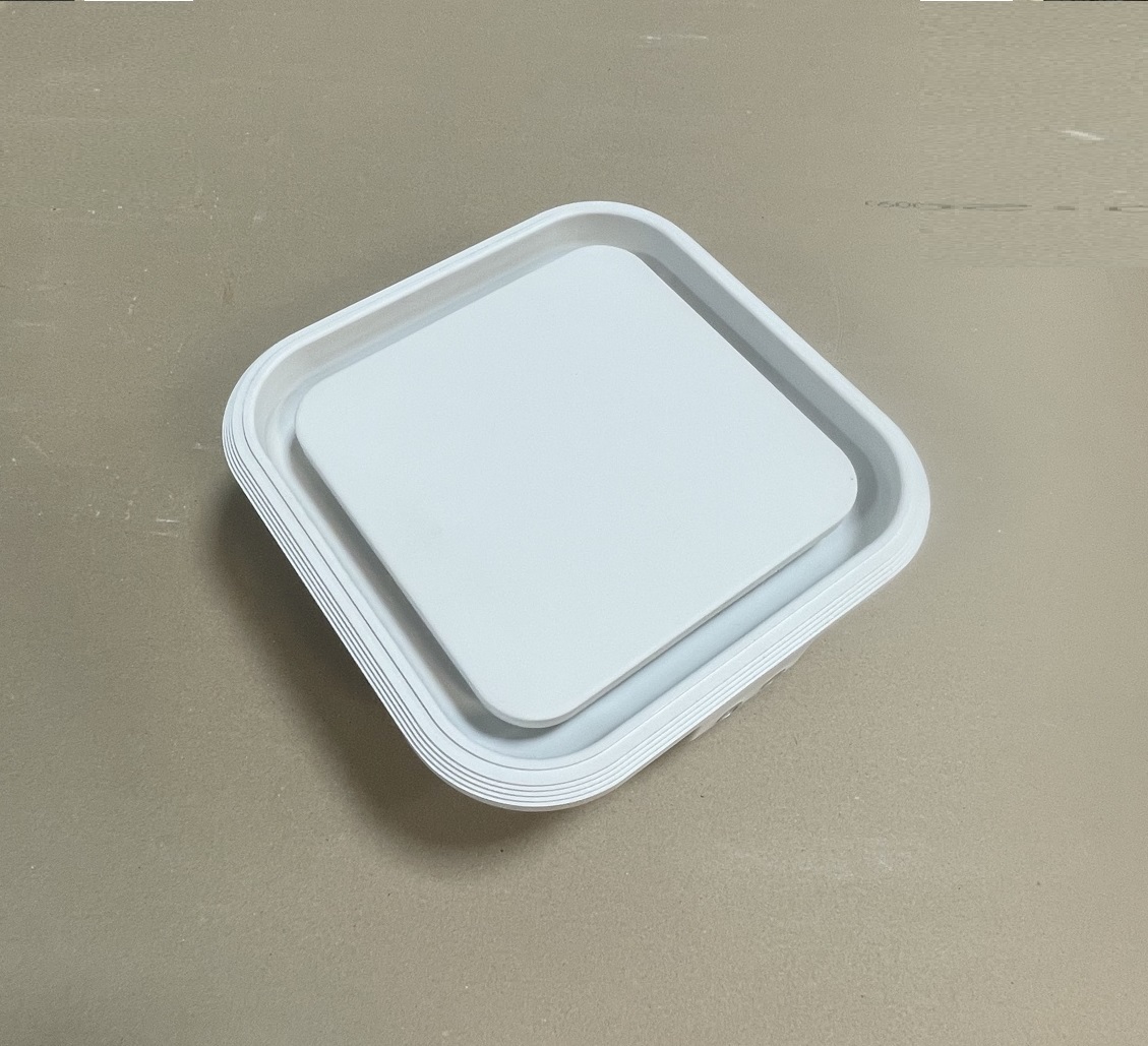 Диффузор под покраску скрытого монтажа SECRET SOFT FRAME 100/90 с приточно-вытяжным вентилятором